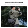K&F Concept sling fotóstáska 10L – Urban Wander 11 (fekete)
