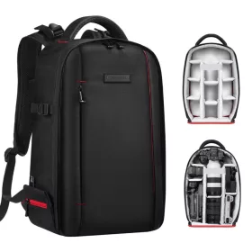 K&F Concept Beta V3 18L Kamera Fotós Hátizsák (Fekete)