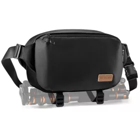   K&F Concept 2in1 sling fotóstáska 10L – Urban Wander 01 (fekete + barna)