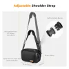 K&F Concept 2in1 sling fotóstáska 10L – Urban Wander 01 (fekete + barna)