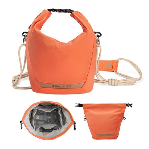K&F Concept 5L Sling Kameratáska/ Fotós Válltáska - Narancs