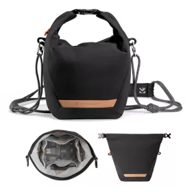   K&F Concept 5L Sling Kameratáska/ Fotós Válltáska - Fekete