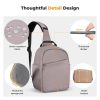 K&F Concept Sling 5L Kamera Táska / Válltáska - Rózsaszín