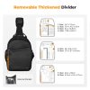 K&F Concept Sling 5L Kamera Táska / Válltáska - Fekete