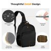 K&F Concept Sling 5L Kamera Táska / Válltáska - Fekete