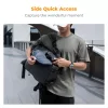 K&F Concept 20L vízálló fotós hátizsák 15,6"-os laptoprekesszel – Nature Wander 11 (fekete)