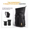 K&F Concept 20L vízálló fotós hátizsák 15,6"-os laptoprekesszel – Nature Wander 11 (fekete)