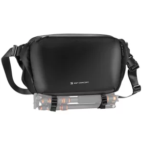   K&F Concept 2in1 sling fotóstáska 12L – Urban Wander 01 (fekete)