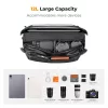 K&F Concept 2in1 sling fotóstáska 12L – Urban Wander 01 (fekete)