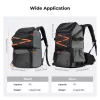 K&F Concept 25L nagy fotós hátizsák esővédővel és állványtartóval – Star Wander 03 (fekete)