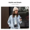 K&F Concept Urban Wander 05 bőr fényképezőgép pánt (kék)
