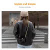 K&F Concept Urban Wander 05 fényképezőgép nyak-/vállpánt (fekete)