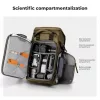 K&F Concept 30L professzionális vízálló fotós hátizsák cserélhető belső résszel – Star Wander 01 (Bézs)
