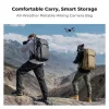 K&F Concept 40L professzionális fotós hátizsák cserélhető belső résszel – Star Wander 05 (fekete)