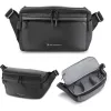 K&F Concept sling fotóstáska 10L – Urban Wander 13 (fekete)