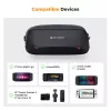K&F Concept vízlepergető tárolótáska pánttal (kamera/Switch/GoPro/Insta360)