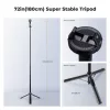 K&F Concept Popod 183cm telefonállvány – 3in1 csipesz és mágneses selfie bot távirányítóval