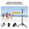 K&F Concept Popod 183cm telefonállvány – 3in1 csipesz és mágneses selfie bot távirányítóval