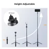 K&F Concept Popod 183cm telefonállvány – 3in1 csipesz és mágneses selfie bot távirányítóval