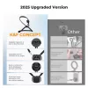 K&F Concept nyakba akasztható telefontartó (2in1 mágneses és csipeszes, POV)