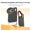 K&F Concept iPhone 17 Pro Max mágneses szűrőtartó (szűrő nélkül, 58mm menet)