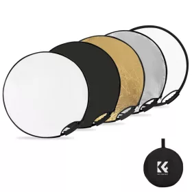   K&F Concept 5 az 1-ben kör alakú reflektor/ derítő fogantyúval (80cm )