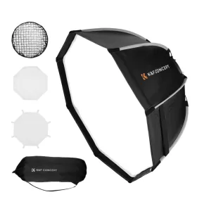   K&F Concept 90 cm-es Nyolcszögletű /Octagon Softbox Bowens rögzítéssel