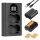 K&F Concept 3in1 2db Fujifilm NP-W235 2200mAh Akkumulátor + Utazó USB Töltő Kit