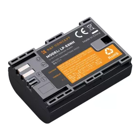   K&F Concept Canon LP-E6NH Akkumulátor 2000mAh -Canon LP-E6 battery