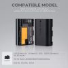 K&F Concept Canon LP-E6NH Akkumulátor 2000mAh -Canon LP-E6 battery