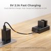 K&F Concept 3in1 Canon LP-E10 1200mAh Akkumulátor (2db) + LPE10 Utazó USB Töltő Kit