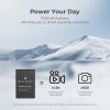 K&F Concept 3in1 Canon LP-E12 1200mAh Akkumulátor (2db) + LPE12 Utazó USB Töltő Kit