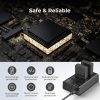 K&F Concept 3in1 Canon LP-E12 1200mAh Akkumulátor (2db) + LPE12 Utazó USB Töltő Kit