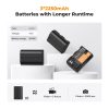 K&F Concept Canon LP-E6/LP-E6NH 2250mAh Akkumulátor & USB TripaTöltő Kit