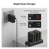 K&F Concept NP-F970 Digitális Akkumulátor + Töltő Szett