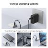 K&F Concept LP-E17 Kamera Akkumulátor - 1040mAh - USB-C - 2db
