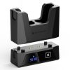 K&F Concept Canon LP-E6NH Dupla Töltő – 18W-os gyors, kettős, hordozható akkumulátortöltő