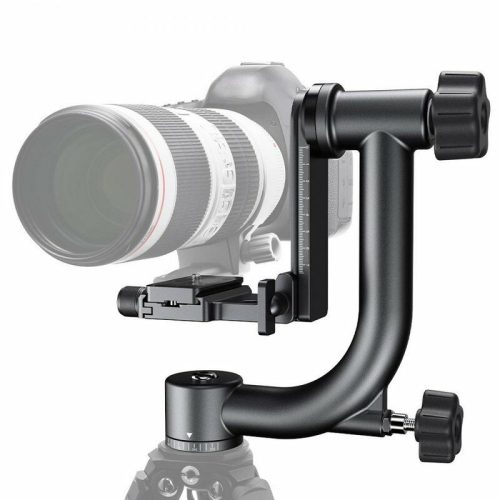 K&F Concept Panoráma Gimbal 360° Állványfej - Pantilt-head (Gyorskioldó-val)