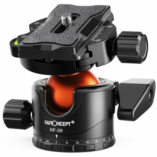 K&F Concept KF-35 Gömb Állványfej - Ball head (Gyorskioldó-val)