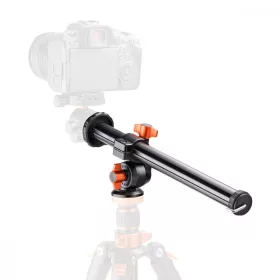   K&F Concept Univerzális Center oszlop állványhoz – Magnézium-alumínium 1/4” 3/8” rotálható tripod oszlop