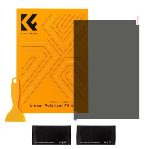 K&F Concept Polarizáló Szűrő/ Filter Ragasztható Film-régteg -30x20cm