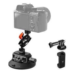   K&F Concept tapadókorongos kameratartó GoPro-hoz, 4,5" (3/8" és 1/4")