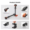 K&F Concept 11" Magic Arm szorítóval