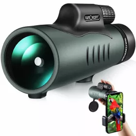   K&F Concept 12x50 Zoom Telefotó objektív - BaK-4 IP68 Mobiltelefon Zoom lencse