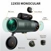 K&F Concept 12x50 Zoom Telefotó objektív - BaK-4 IP68 Mobiltelefon Zoom lencse