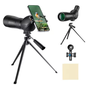   K&F Concept 20-60x60 BAK4 prizma távcső, 45°-os döntött szemlencse