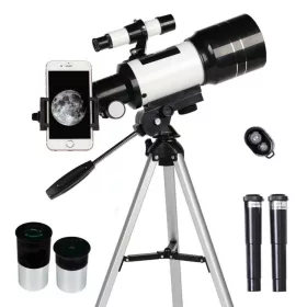  K&F Concept Csillagászati Távcső Készlet (70-300mm) & Okostelefon/ Mobil-tartó