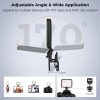 K&F CONCEPT Mini Színes LED Fotó Lámpa -Színes Filter 3000K-10000K Videó Light