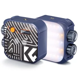   K&F Concept Mini-LED -2500-9000K Bi-Color Fotós Videolámpa (Kék)