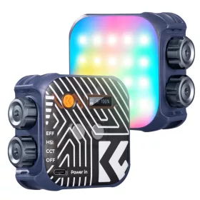   K&F Concept RGB Mini-LED -2500-9000K Színes Fotós Videolámpa (Kék)